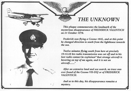 The Disappearance of Frederick Valentich