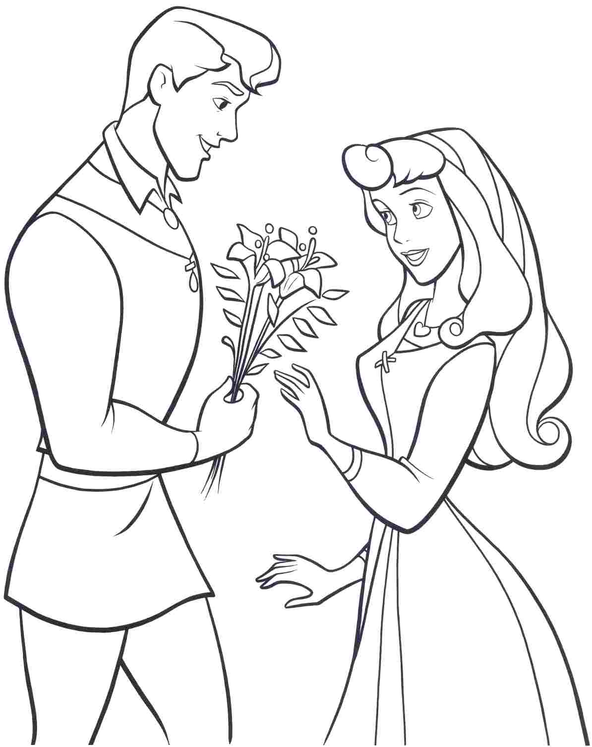 Disney Princess Aurora - Free Coloring Pages for Kids