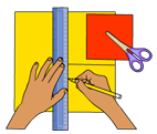 Windmills Craft Drawing