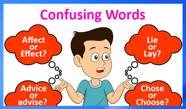 Words Confused Often