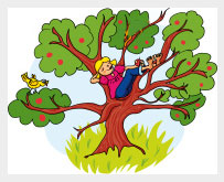 The apple tree and a boy - short story