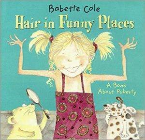 Hair in funny places by Babette Cole