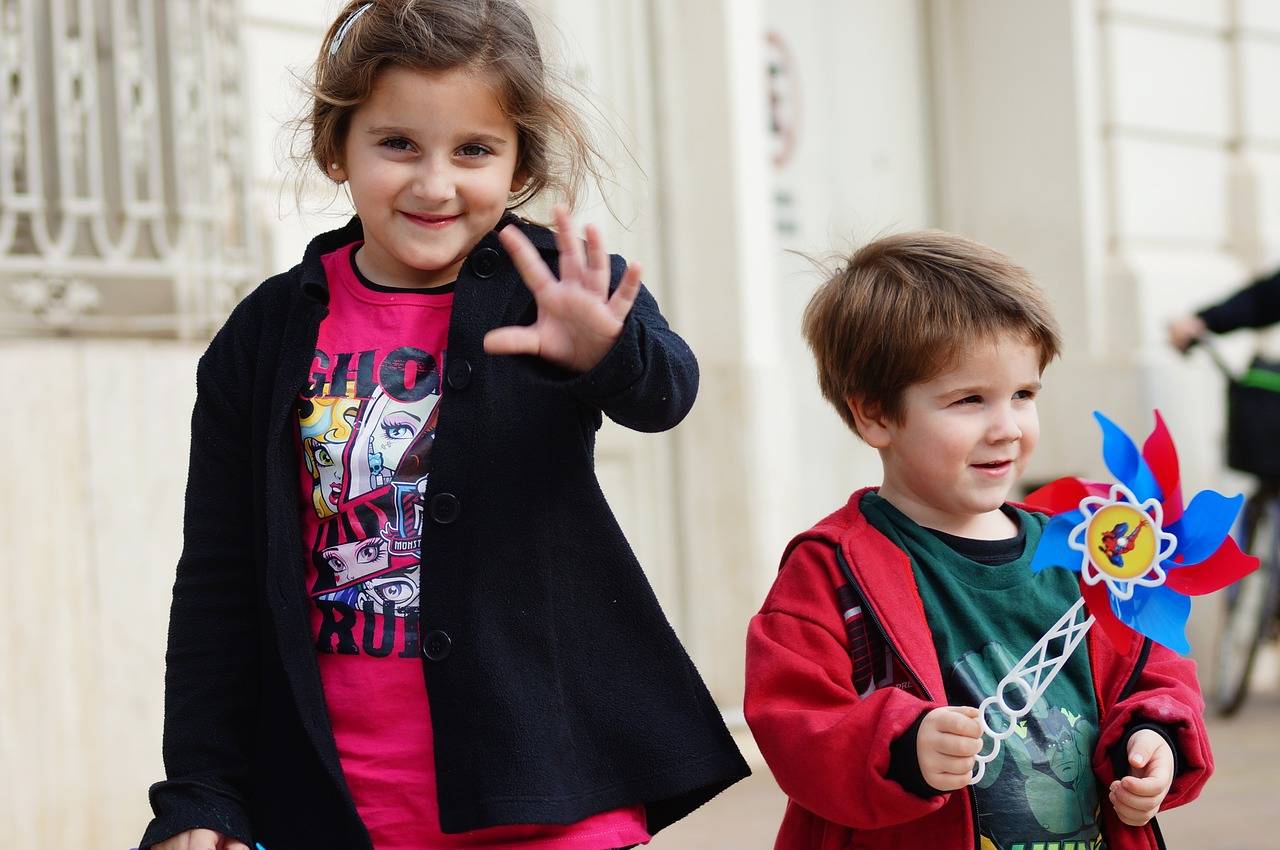 Children playing
