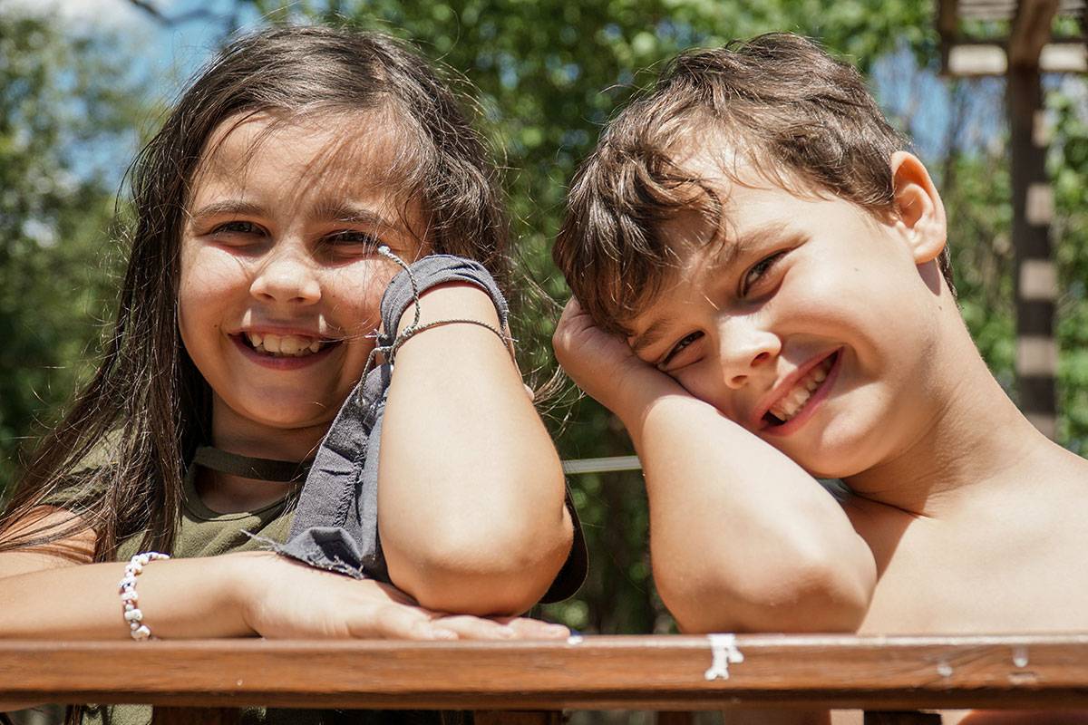 Happy Children - Smiling Girl and Boy