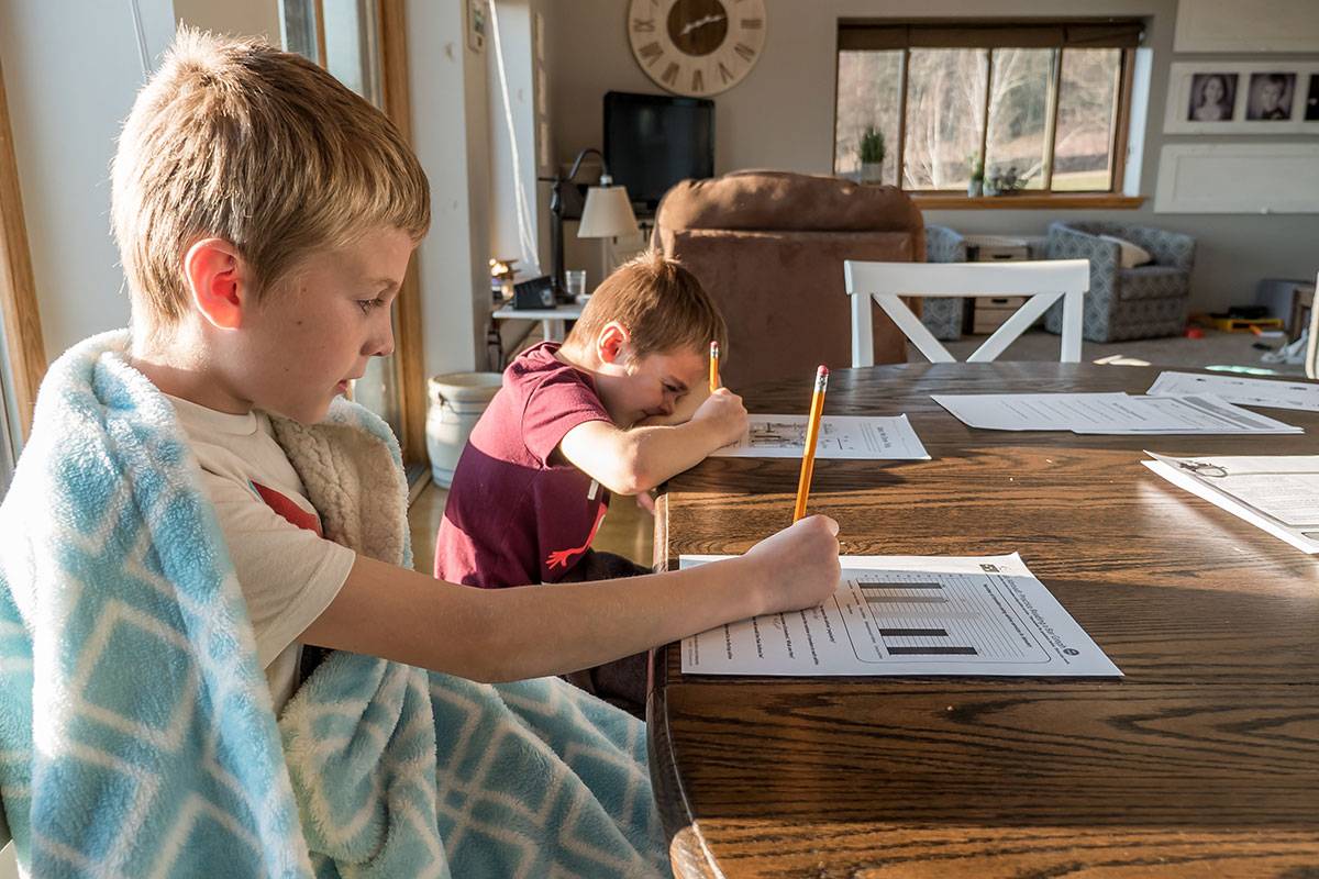 Homeschooling Kids Writing