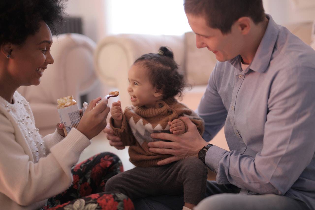 Parents Feeding A Picky Eating Child
