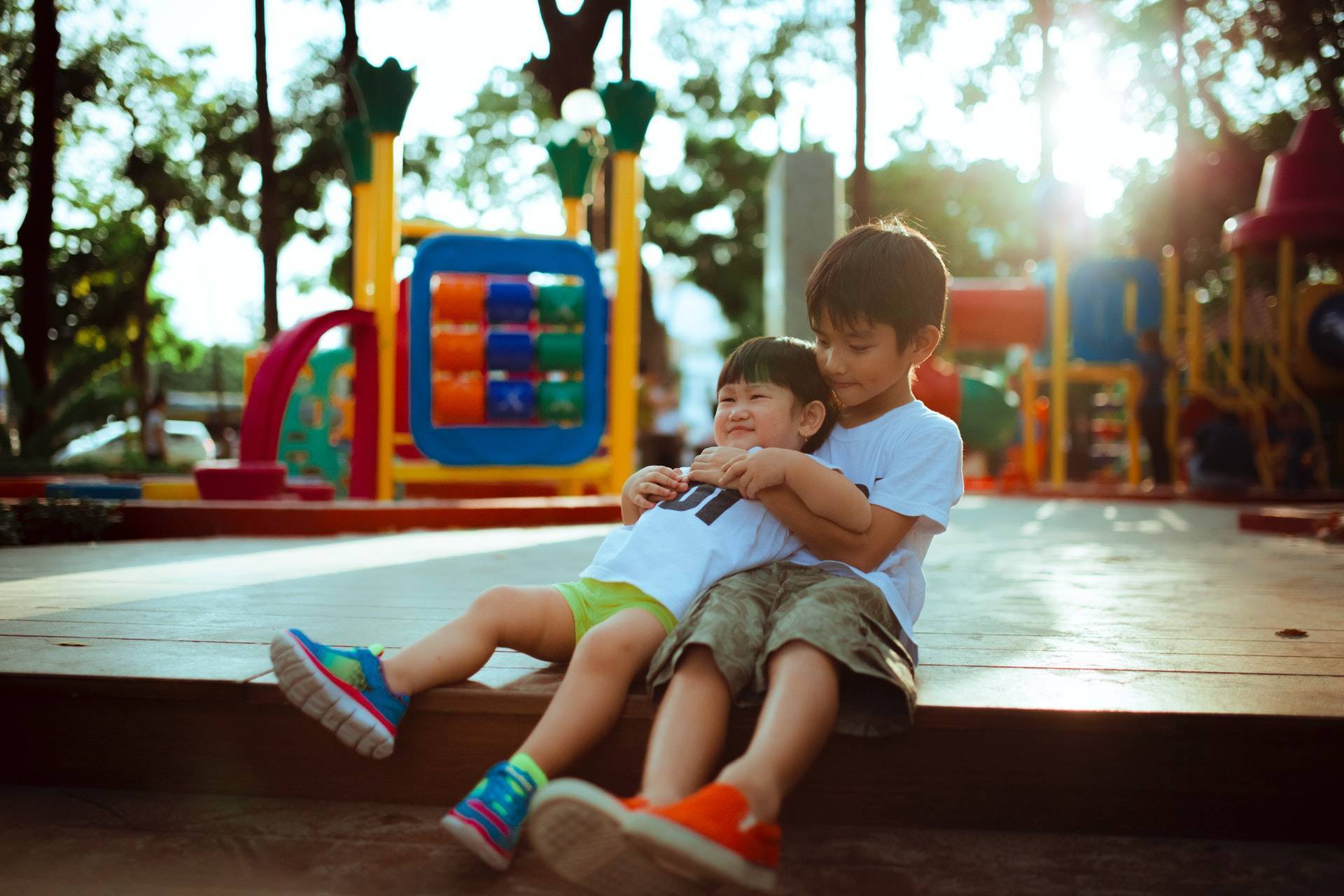 Kids in the Theme Park