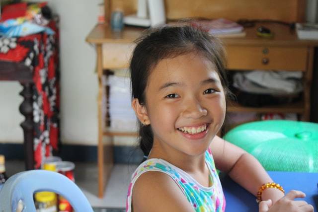 Smiling Happy Girl Child