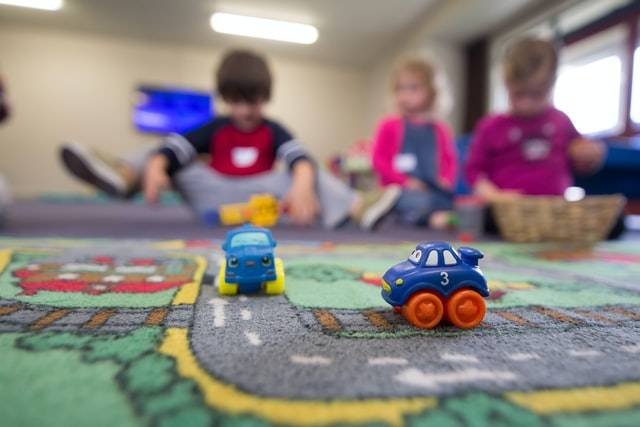 Kids Playing with Toys