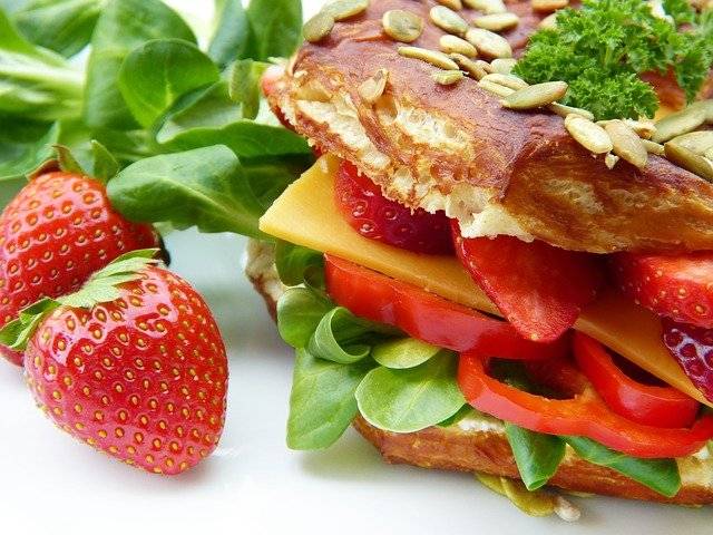 Health Snacks Sandwich
