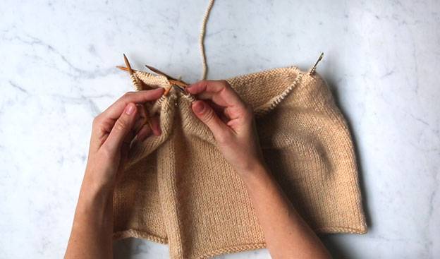 sewing sweater