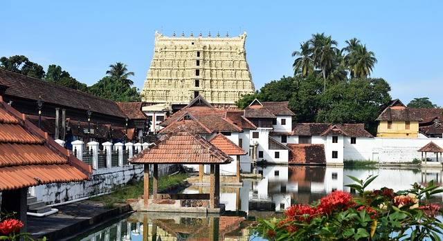 Padmanabhaswamy temple, Trivandrum, Kerala, India