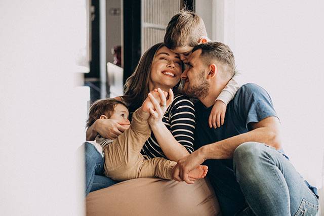Happy family