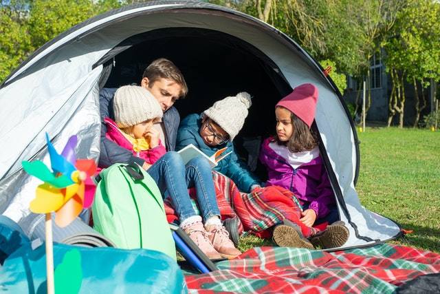 Family Camping Kids