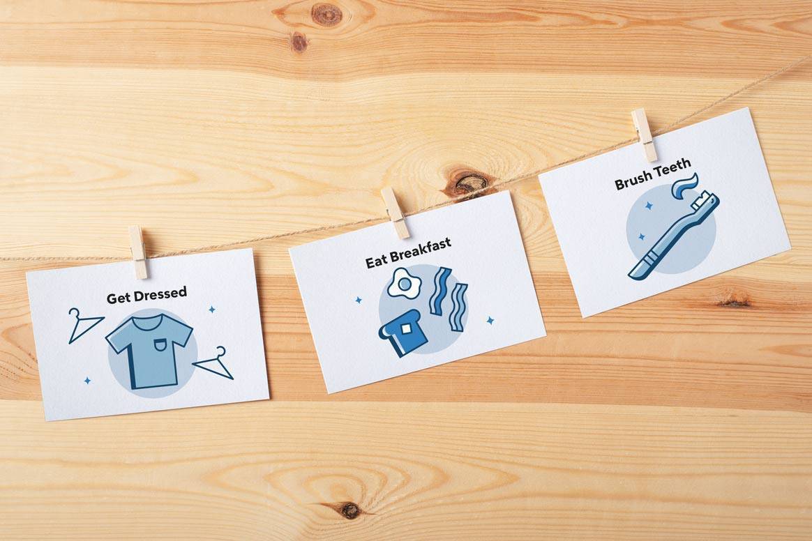 Children Routine Mockup