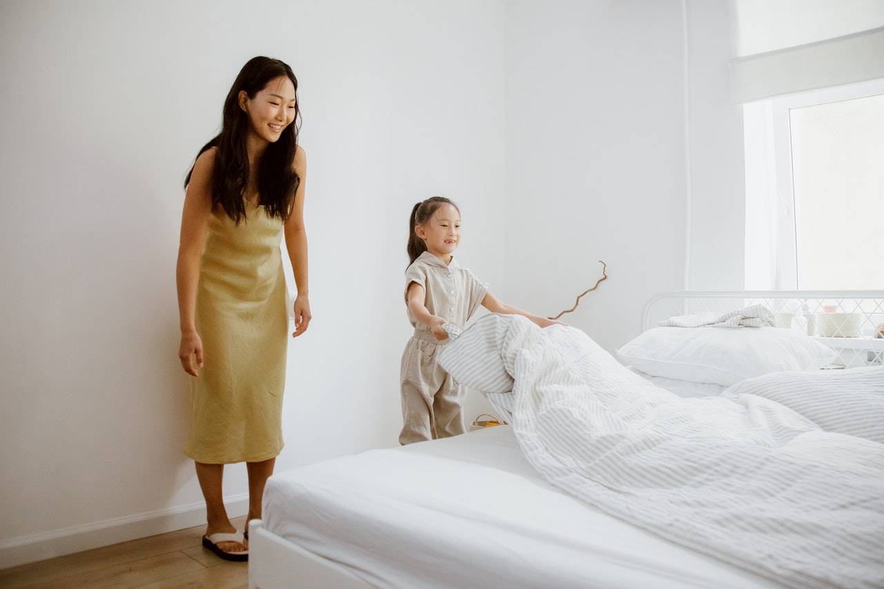 Cleaning With Kids