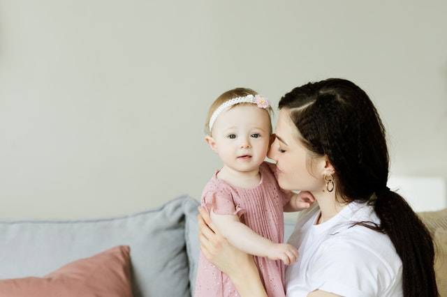 First Time Mom With Baby