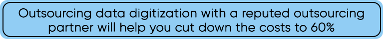 Outsourcing data digitization