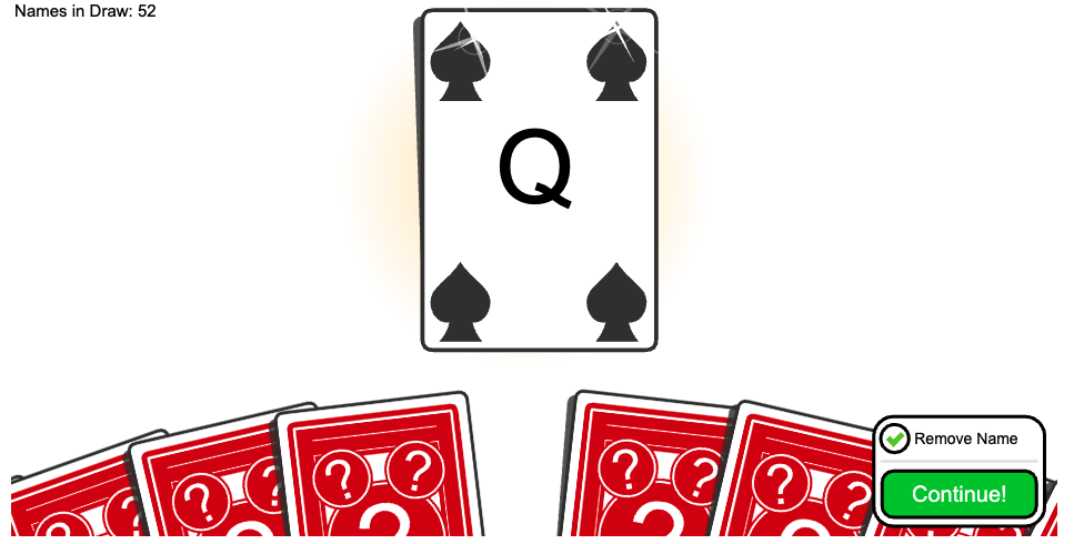 Pick a Card from a Deck