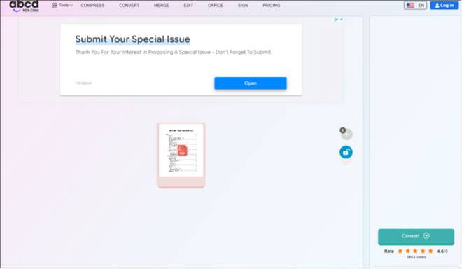 Submit your Special Issue