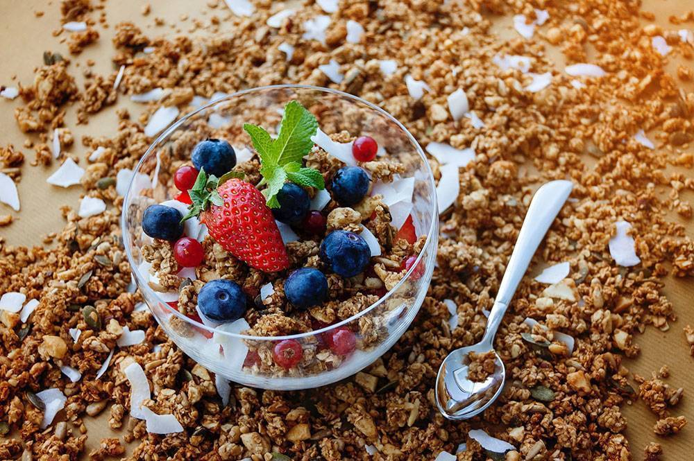 Fruit and Nut Yogurt