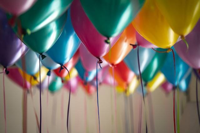 Birthday Party Balloons