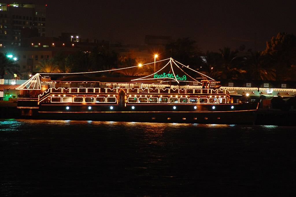 Romantic Dinner Date on a Dhow Cruise in Dubai