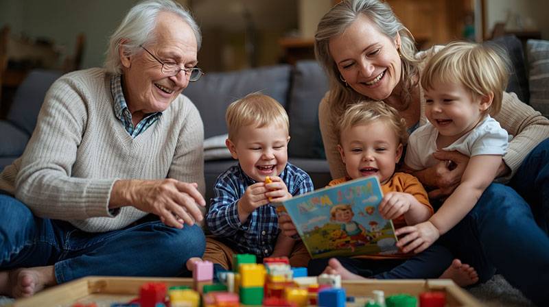 Grandparents at Play: How Retired Loved Ones Enrich a Child’s Life
