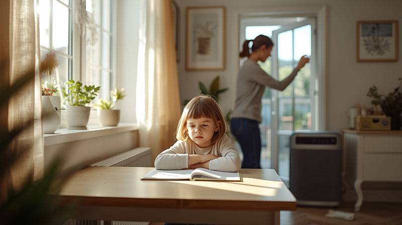 How Indoor Air Quality Affects Your Child's Health and Learning