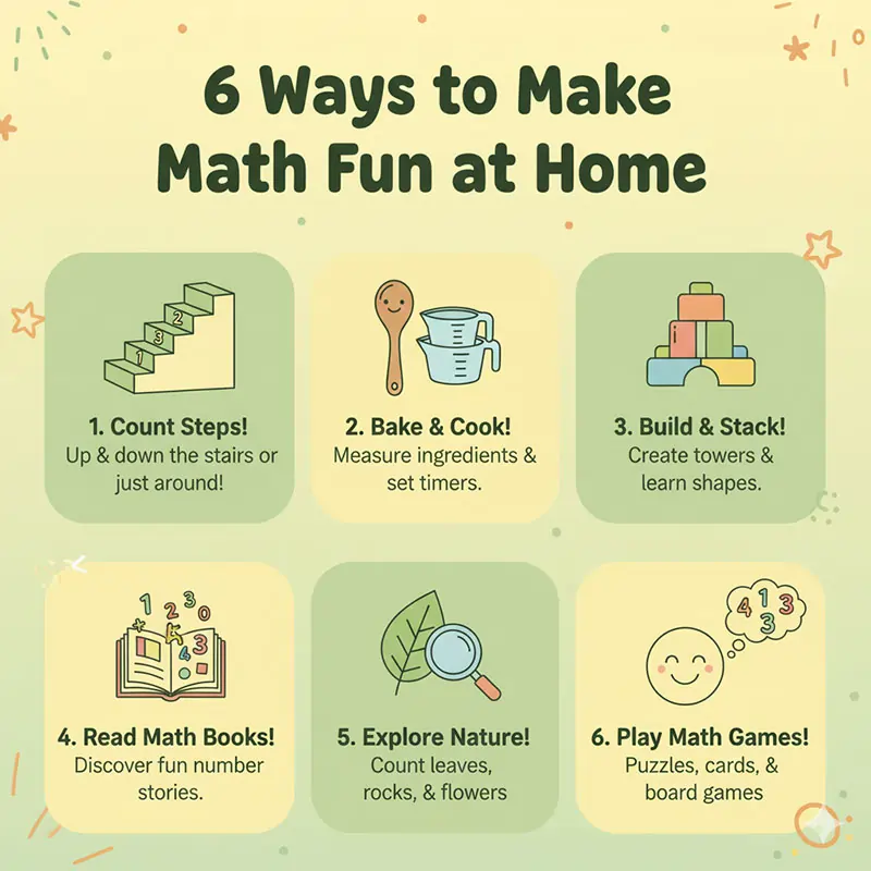 6 Ways to Make Math Fun at Home