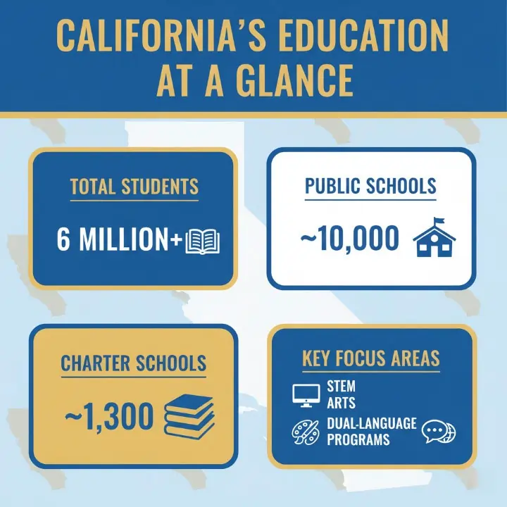 california’s education at a glance