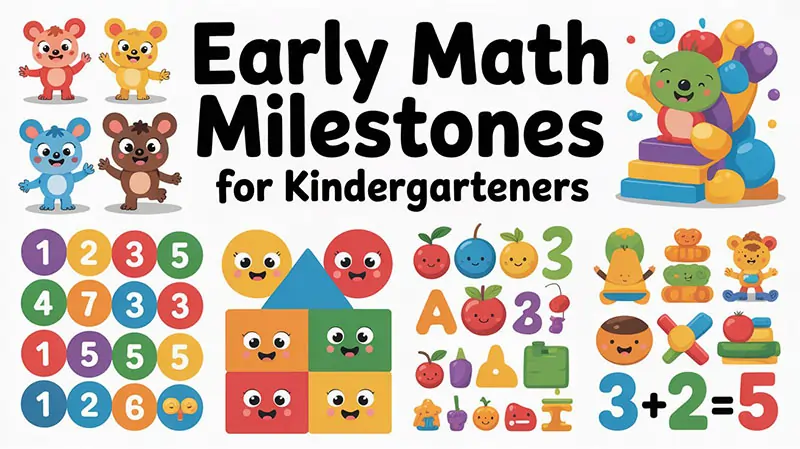 Early Math Milestones for Kindergarteners