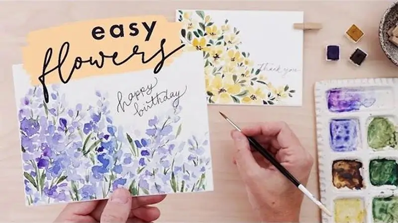 Watercolor Layering Cards