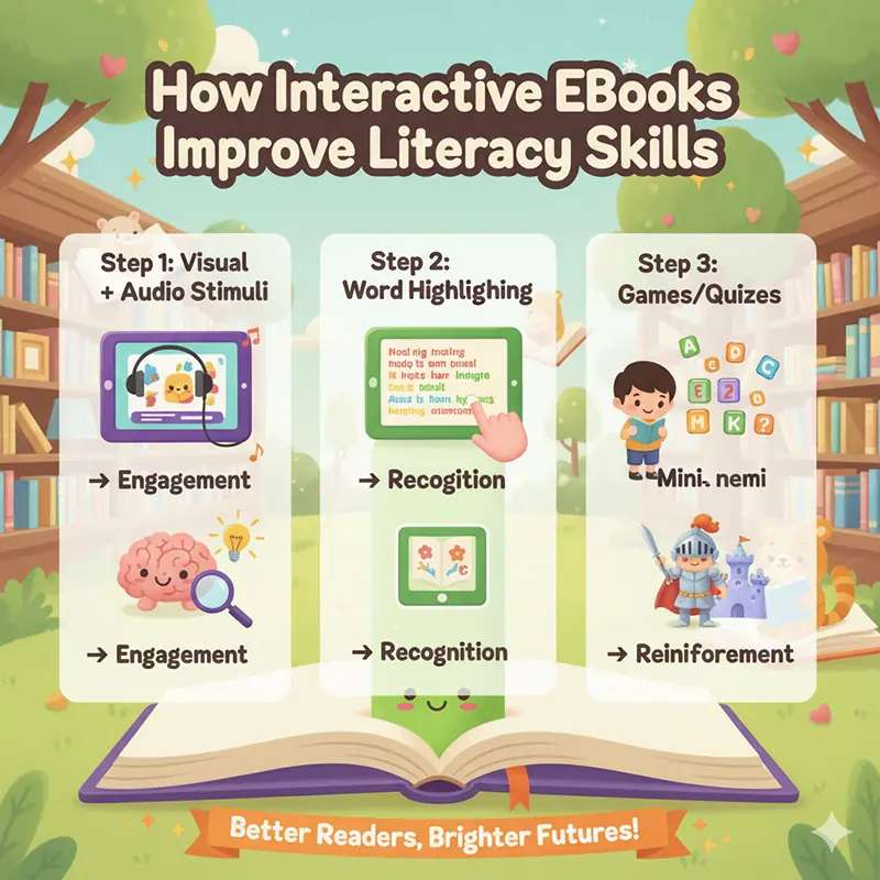 How Interactive eBooks Improve Literacy Skills