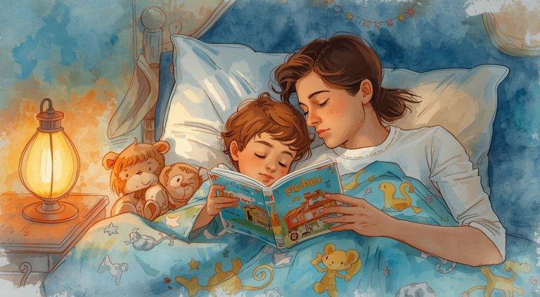 How to Make the Perfect Bedtime Story Routine: Calming Stories for Good Sleep