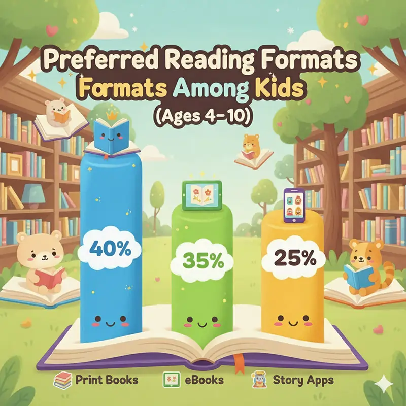 Preferred Reading Formats Among Kids (Ages 4–10)