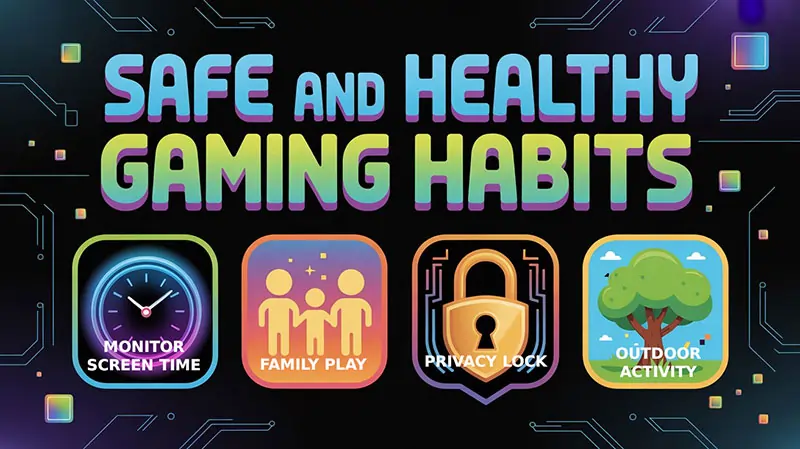 Safe and Healthy Gaming Habits