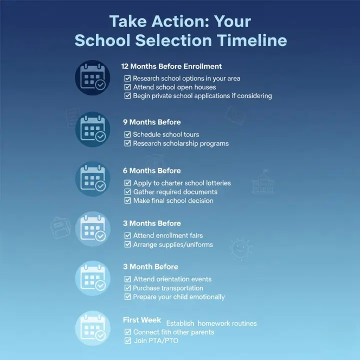 Your School Selection Timeline