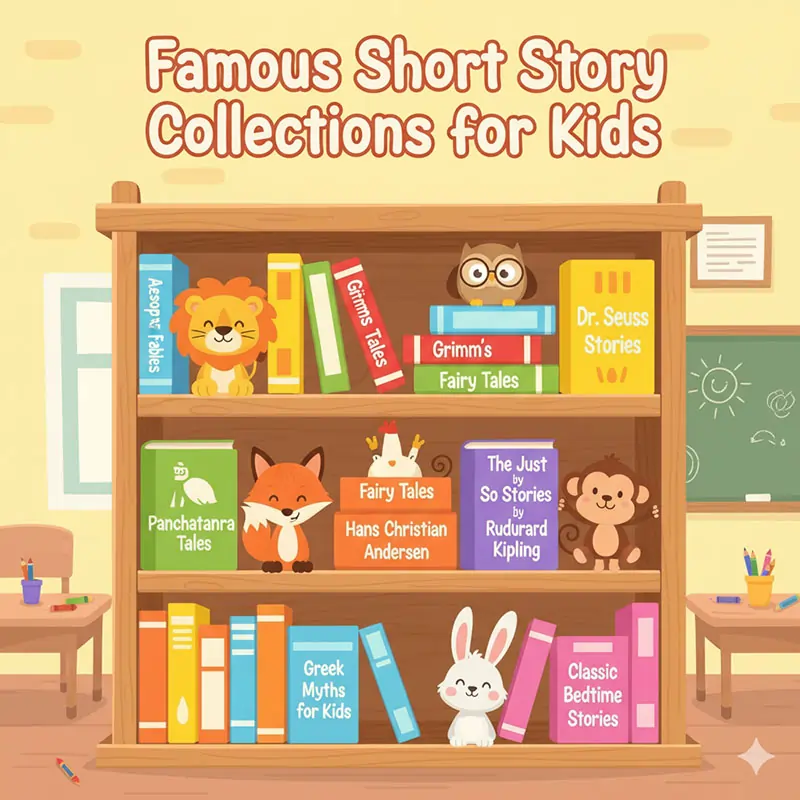 Infographic: Famous Short Story Collections for Children