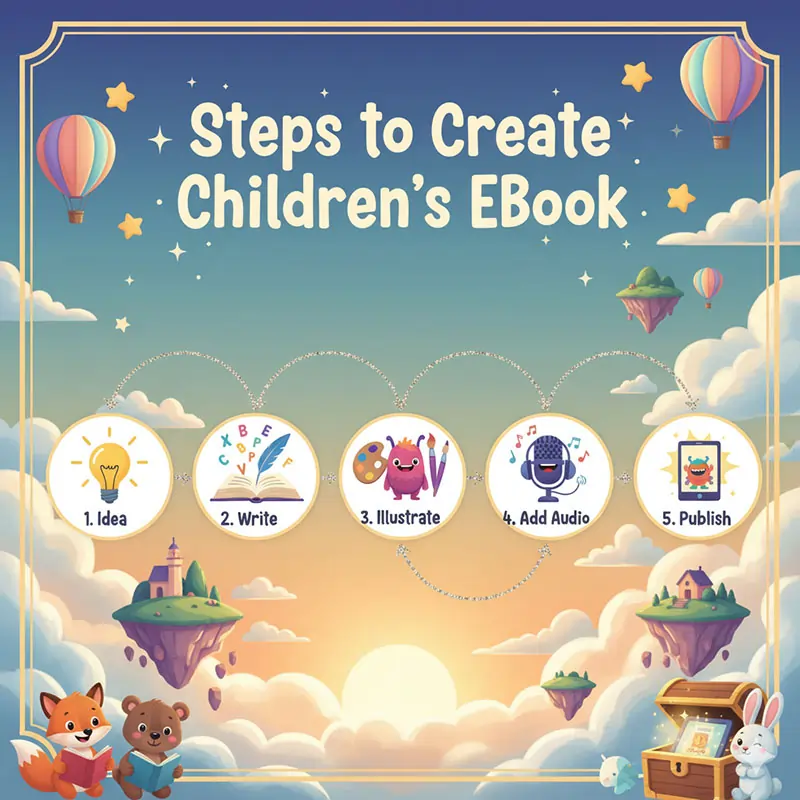 Steps to Create a Children’s eBook