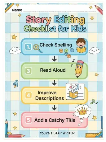 Flowchart: Story Editing Checklist