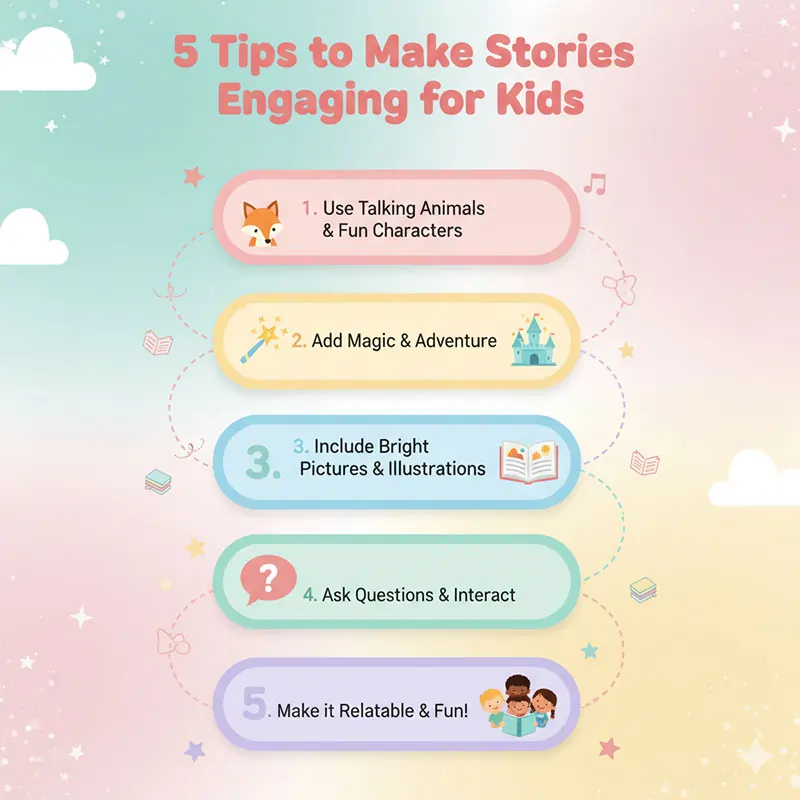 Infographic: Tips to Make Stories More Engaging