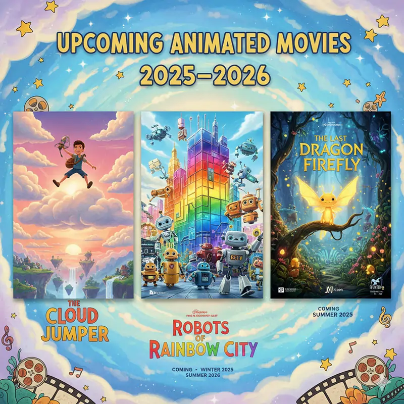 Upcoming Animated Movies 2025–2026