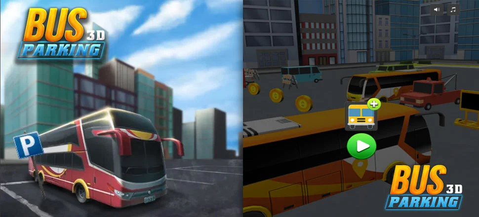 Bus Parking 3D - 3D Game