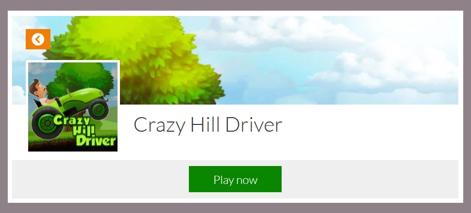 Crazy Hill Driver - 3D Game