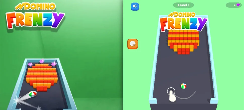 Domino Frenzy - Arcade Game