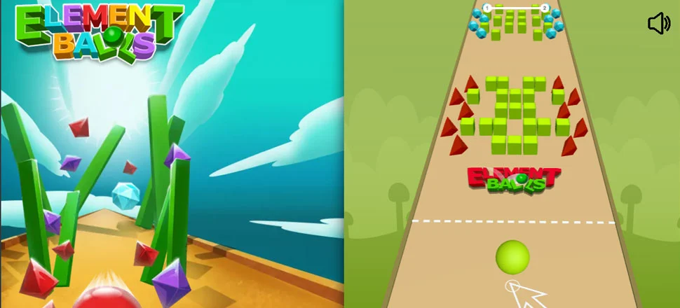 Element Balls - Arcade Game