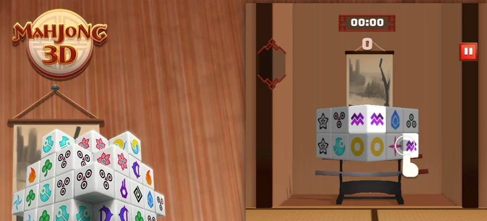 Mahjong 3D - Arcade Game