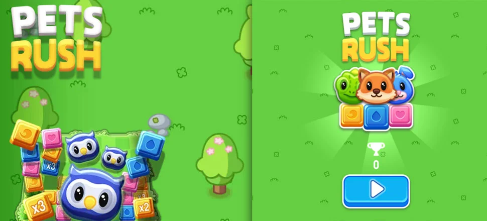 Pets Rush - Arcade Game