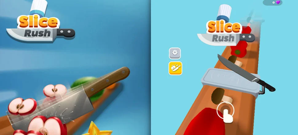 Slice Rush - Arcade Game